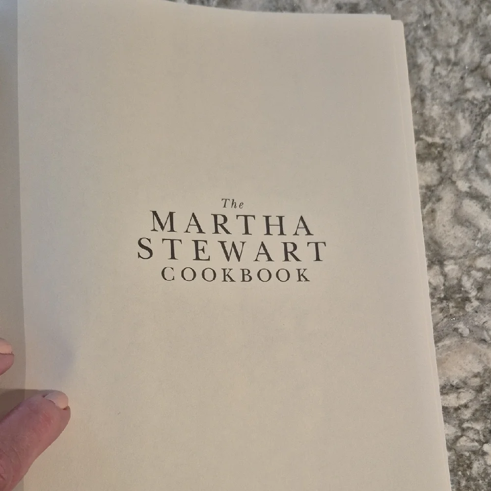 Martha Stewart Cookbook Collected Recipes For Everyday Life, Published 1995